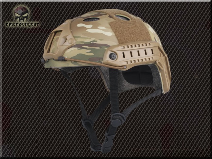 Tactical Airsoft Fast Helmet Durable Sport Helmet w Fast Hole MC - Click Image to Close