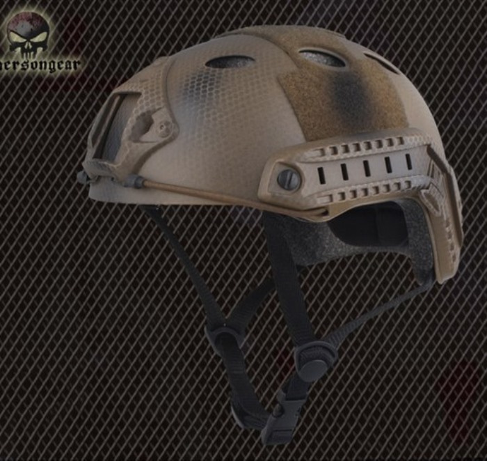 Tactical Airsoft Fast Helmet Durable Sport Helmet w Fast Hole Seal - Click Image to Close