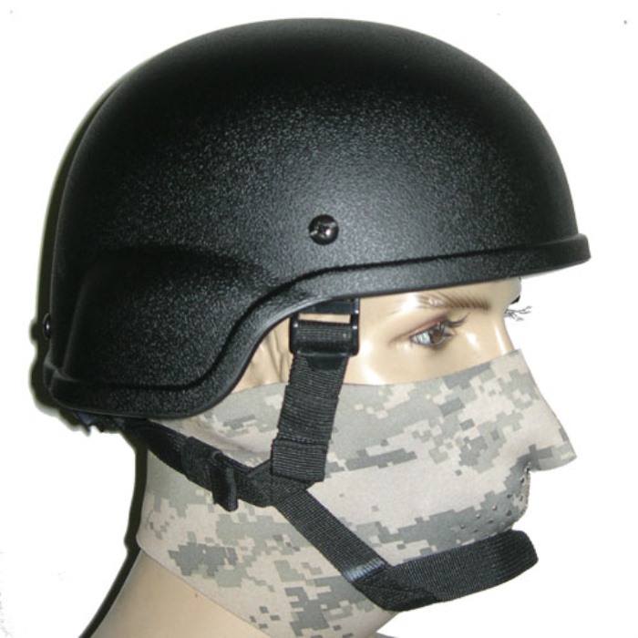 Mich 2002 Helmet Standard Edition w NVG Mount Matrix Helmets BK - Click Image to Close