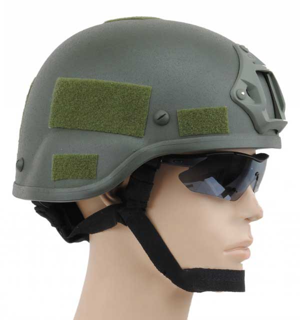 Mich 2000 Helmet with NVG Mount OD free size for sale