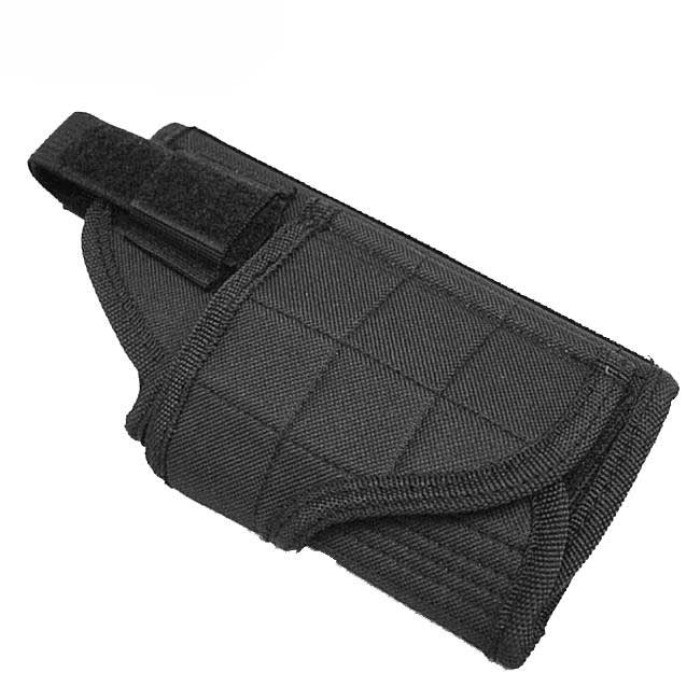 Molle Tactical Tornado Quick Release Handgun Pistol Holster Pouch BK - Click Image to Close