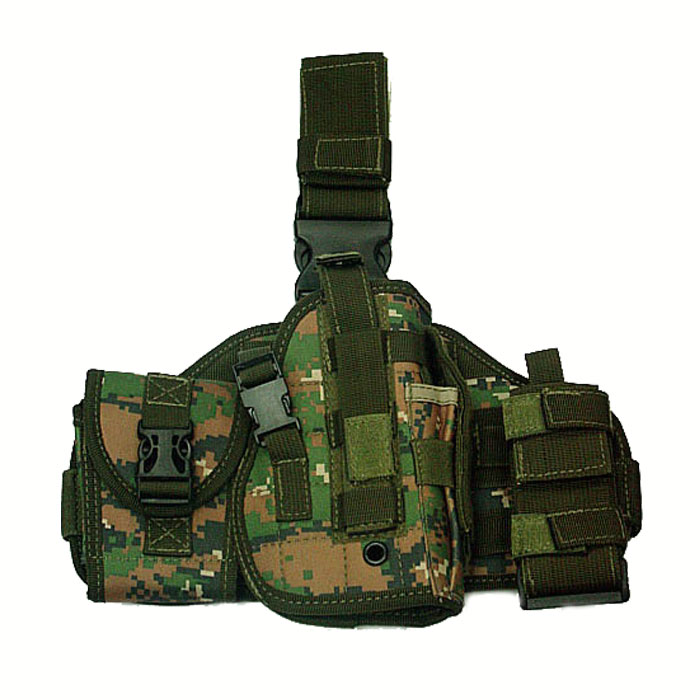 Molle Platform Tactical Modular Drop Leg Platform with Pouches Mag