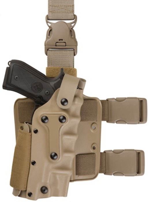 Military Safariland Holster Tactical 3280 Leg Holster Platform DE