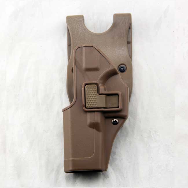 Left Hand Glock 17 19 CQC Tactical Paddle & Belt Gun Holster TAN - Click Image to Close