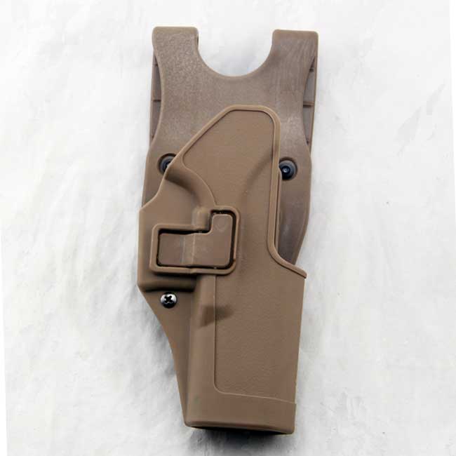 CQC Glock 17 19 22 Polymer Duty Belt Tactical Holster TAN - Click Image to Close