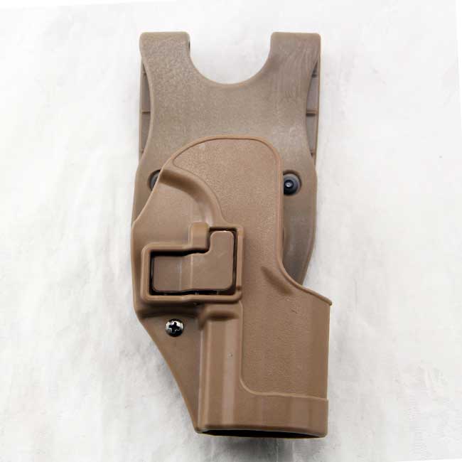 CQC H&K USP Tactical Serpa Full Size Paddle Belt Holster RH TAN - Click Image to Close