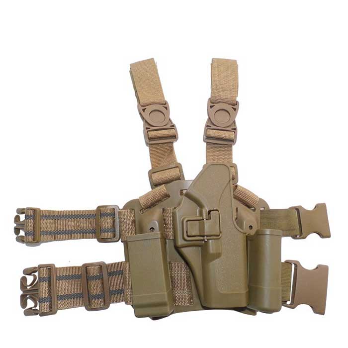 BlackHawk CQC for Glock 17 19 22 Holster & Plateform CQC 4in1 Tan