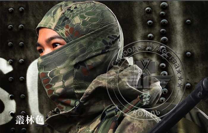 Chiefs Tactical Hood Face Mask Breathable Rattlesnake Masks WCL - Click Image to Close