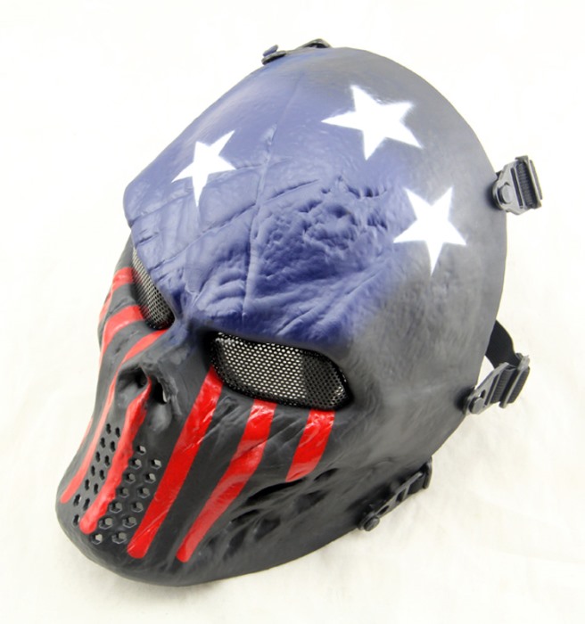 Typhon Camouflage Tactical Masks Airsoft Protect Skull Mask Captain