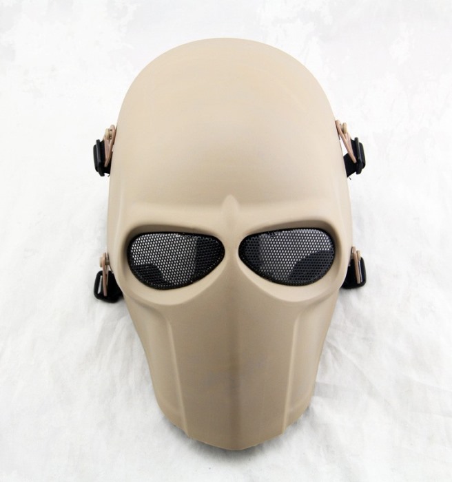 DC Tactical Gear Army of Two Full Face Smiley Mask Cacique Mask DE - Click Image to Close