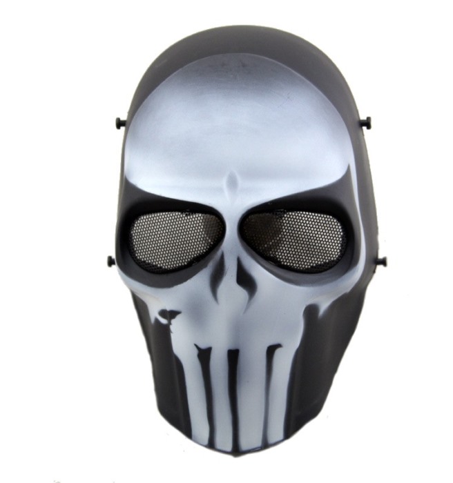 DC Tactical Gear Full Face Protection Cacique Mask Smiley Mask CF - Click Image to Close