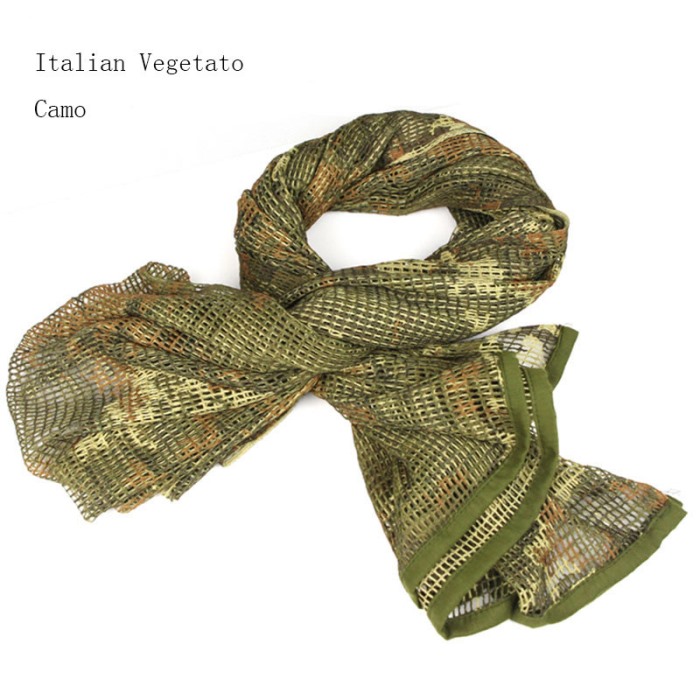 Multi Tactical Scarf Airsoft Camouflage Sniper Cover Scarves IT