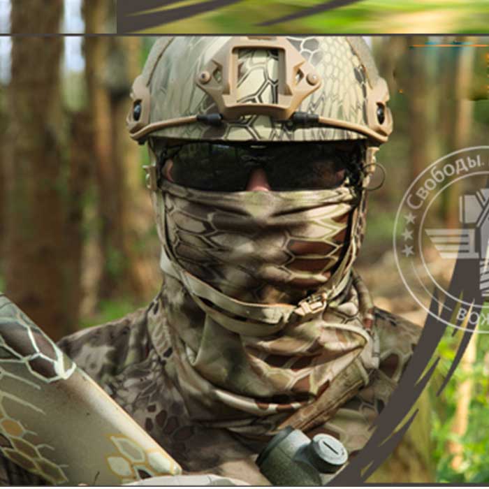 Chief Multifunctional Quick Dry Airsoft Mask Pirate Bandana Scarf WL - Click Image to Close