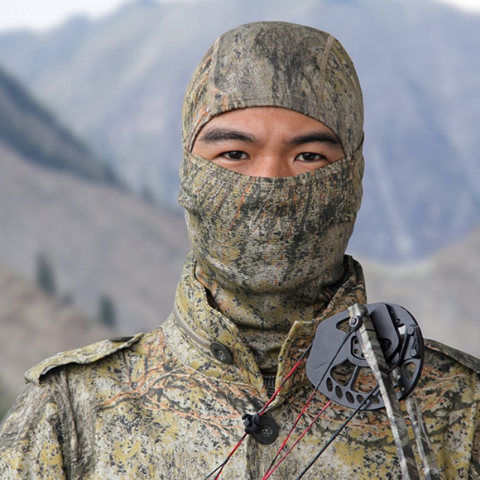 Chiefs Polar Bionic Camo Mask Breathable Hood Face Ninja Mask CD - Click Image to Close