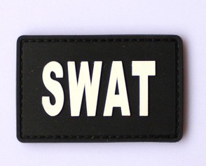 SWAT Police Flag PVC Velcro Patch