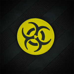 Resident Evil Roundness Patch Yellow