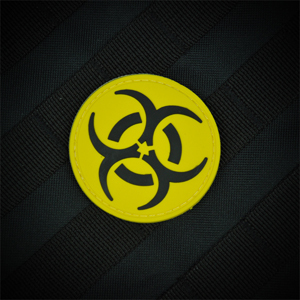 Resident Evil Roundness Patch Yellow - Click Image to Close