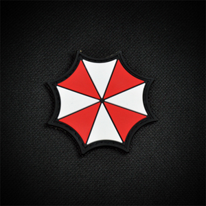 Best PVC Resident Evil Umbrella Corporation Velcro Patch - Click Image to Close