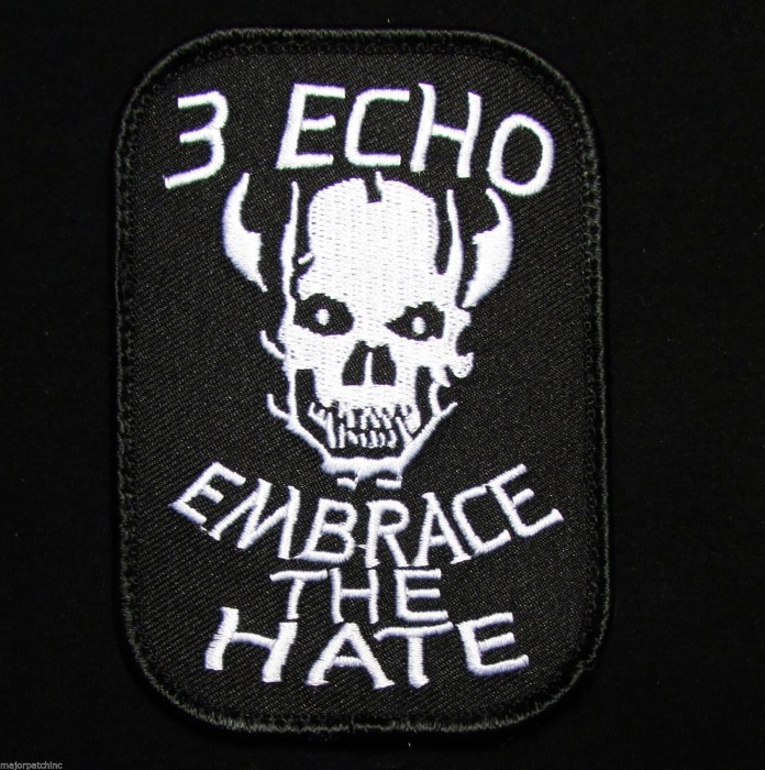 3 Echo Embrace Navy Seal Team Platoon Morale Swat Velcro Patch