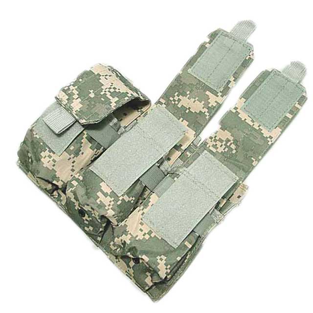 Molle Triple M4 Mag Pouch 3 Tactical Condor M4 Mag Magazine ACU - Click Image to Close