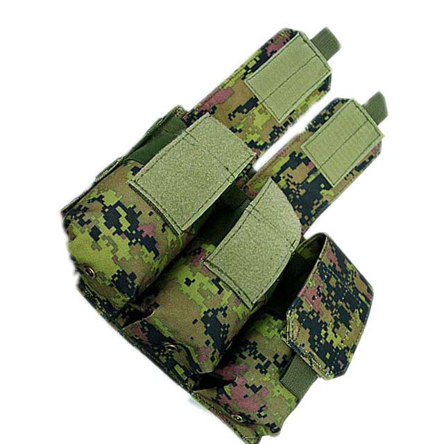 Molle Tactical Triple M4 5.56mm Mag Magazine Pouch Paintball Airsoft