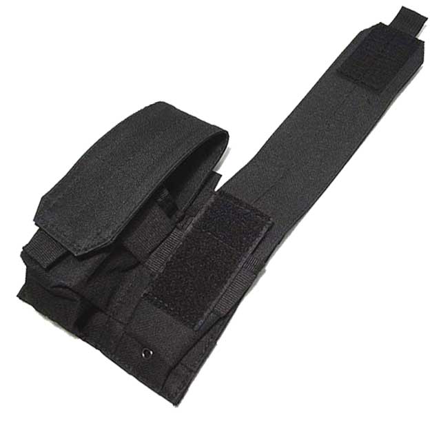 Double Pistol Mag Pouch AVS Military Bag for M4 Mag Magazine Black