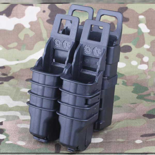 Fast Magazine Attach 4Set Emerson Combine Mag Utility Pouch BK - Click Image to Close