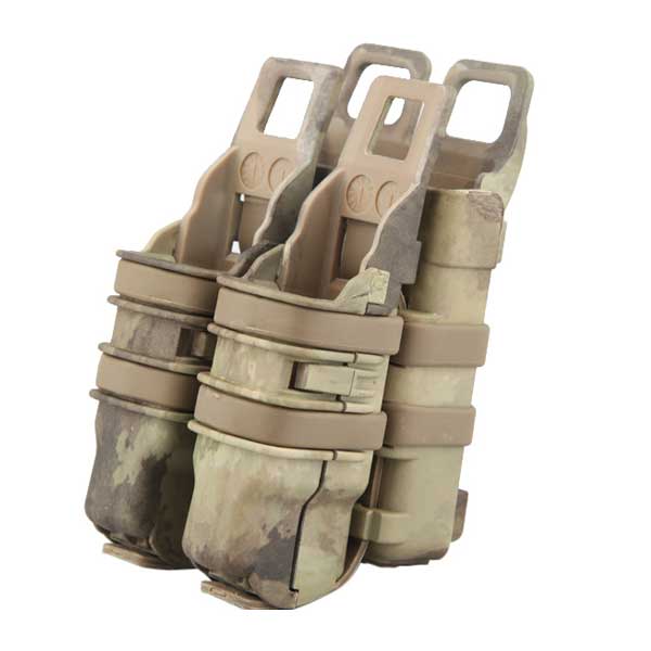 Fast Rifle Pistol Pouch Emerson Molle Strike System Attach A-TACS - Click Image to Close