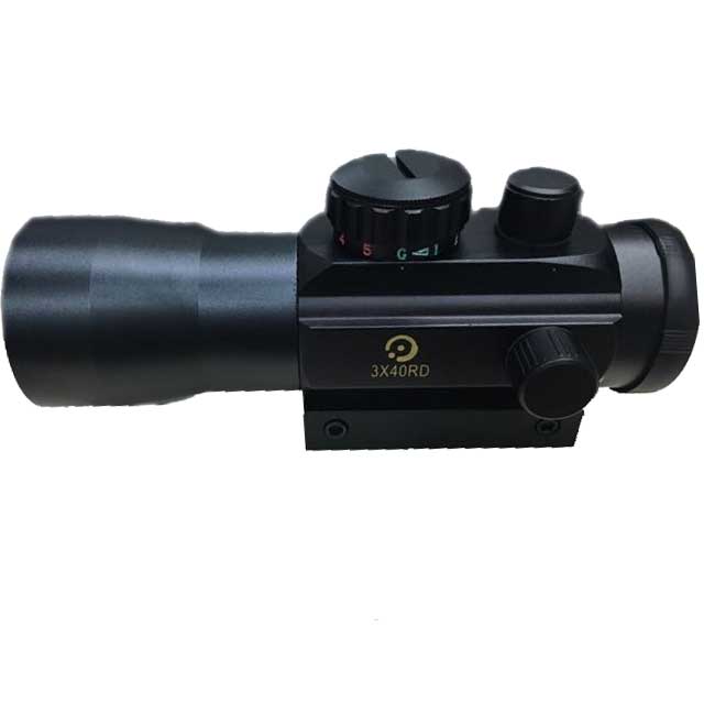 Optics Tactical 3x40 RD Reflex Red Dot Holographic Sight Scope - Click Image to Close