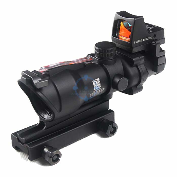 Trijicon ACOG ECOS 4X32 Real Fiber Red Dot Sight RMR Micro Scope - Click Image to Close