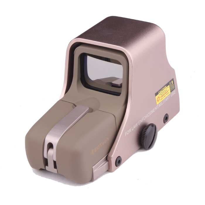 551 Tactical Red Green Dot Sight Laser Sights Rifle QD Ring Gold - Click Image to Close