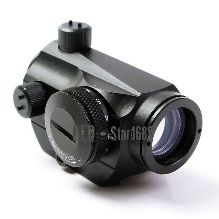 Tactical T1 T-1 1x24 Red Dot Sight 20mm Rail for Rifle Scope Black