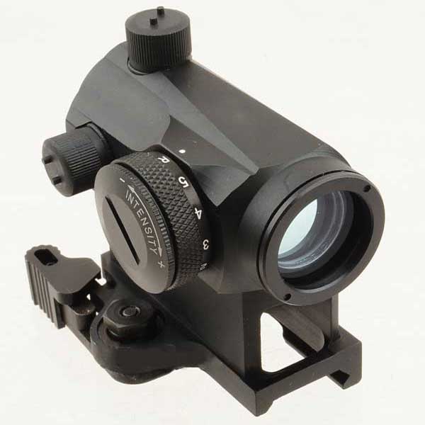 TMS QD T-1 Green & Red Dot Rifle Sight With Larue Mount 20mm Rail - Click Image to Close