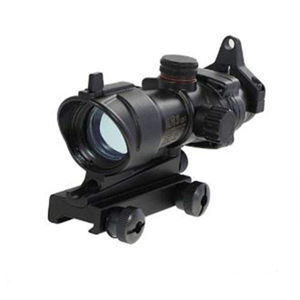 1X32 M4 M16 Series Tactical Trijicon Acog Green/Red Dot Sight Black - Click Image to Close