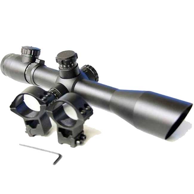 Leupold Mark 4 4 12x40 Adjustable Objective Riflescope - Click Image to Close