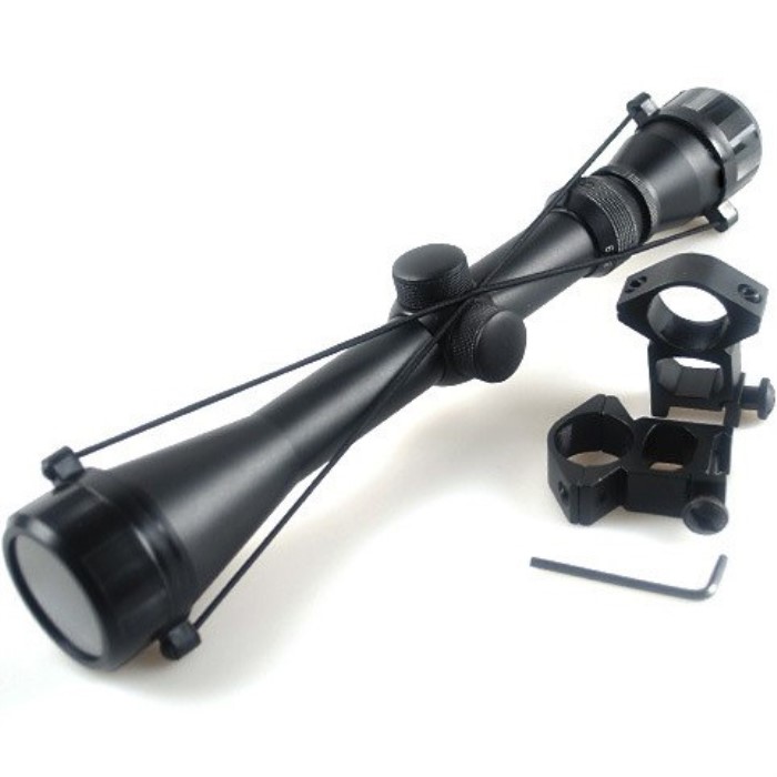 Tactical Riflescope 3-9X40 EG Rifle Scope Red Green Illuminated BS - Click Image to Close