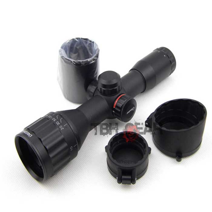 Tactical 4X32 Rifle Scope Explore Class Compact Carbine Riflescope - Click Image to Close