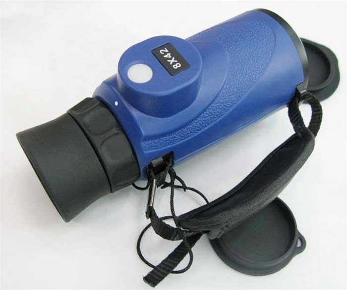 Waterproof Compass Monocular 8x42 Telescope Hunting scope