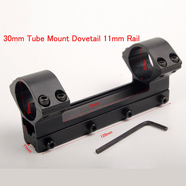 30mm Tube Scope Mounts Weaver Rail Mount High Profile Fit 11mm Rail - Click Image to Close