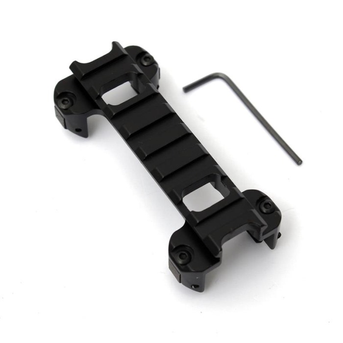 20mm Weaver Rail Claw Scope Mount RIS RAS MP5 Dovetail Guide rail