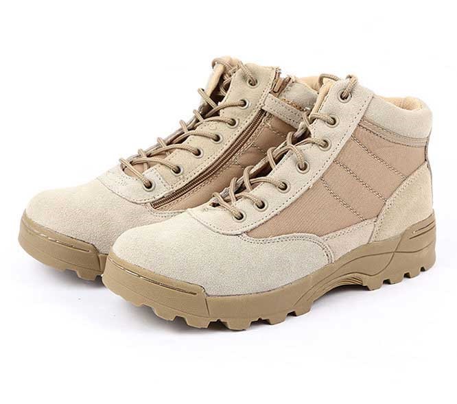 Low Outdoor Bang Helped Swat Boots Mens Tactical Military Boots DE