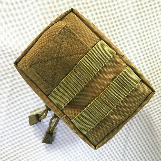 Nylon Hand Bags Tactical Burger Pouch Camouflage Bags Tan - Click Image to Close