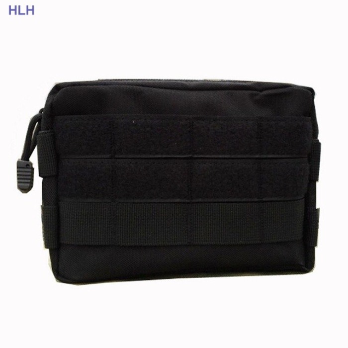 Tactical Molle Bags Milltary Burger Pouch Durable Bags Black