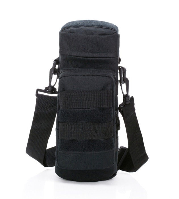 Tactical Military Shoulder Packbag Hunting Water Bags Black