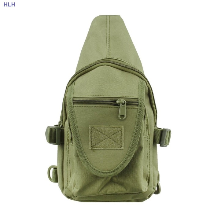 Phone Case Molle Chest Bag For Man Tactical Hunting Packpack Green - Click Image to Close