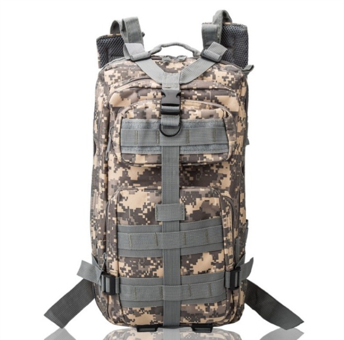 Tactical Outdoor Travel Backbags Molle Shoulder Packbags ACU Color - Click Image to Close