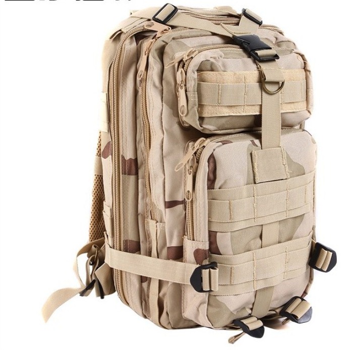 Tactical Outdoor Travel Backbags Molle Shoulder Packbag