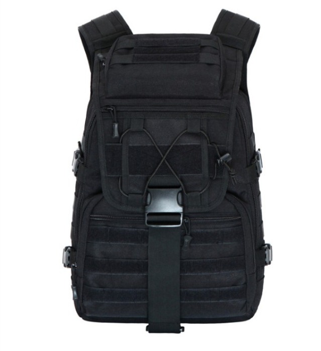 Tactical Swordfish Package Nylon Molle Sport Backpack Black - Click Image to Close