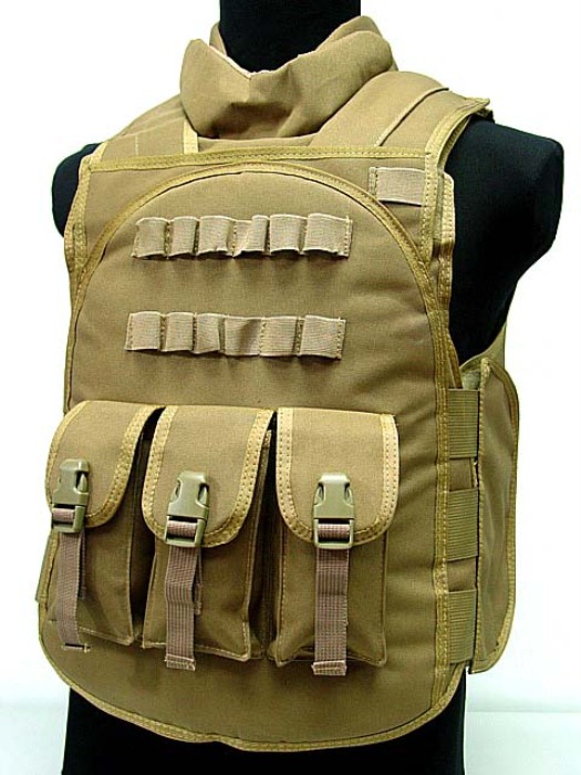 Camouflage Hunting Tactical Vest Military Vest Wargame Molle Vest - Click Image to Close