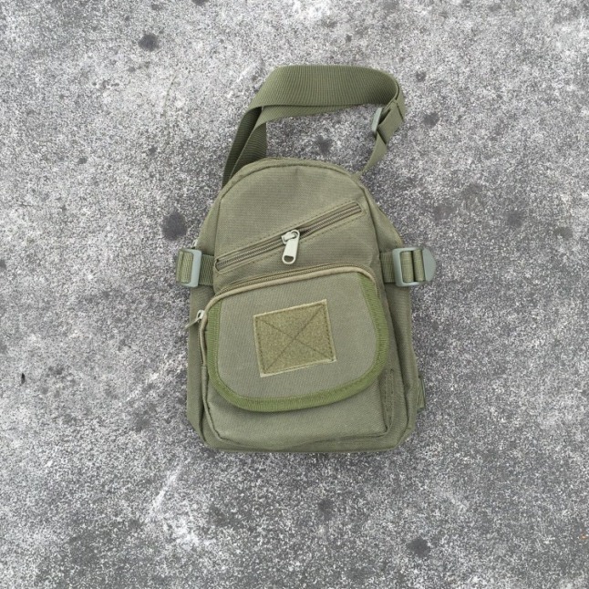 Army Fan Tactical Chest Bags Packbags Sports Waist Bags Green